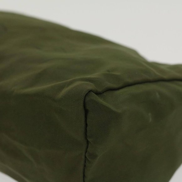 PRADA Pouch Nylon Green Auth yb246 - Picture 9 of 16